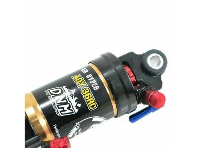 dnm mountain bike air rear shock with lockout