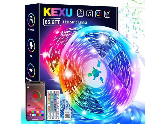 WiFi LED Strip Lights, 32.8FT RGB Strip Lights Work with Alexa and Google  Assistant, Smart APP Control, 64 Scenes, Music Sync, DIY LED Lights for  Home - China LED Light, LED Lamp