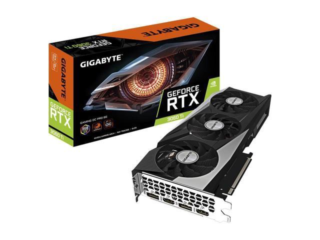 GIGABYTE Gaming OC PRO GeForce RTX 3060 Ti 8GB GDDR6 PCI Express 4.0 ATX Video Card GV-N306TGAMINGOC PRO-8GD (rev. 3.0) (LHR) -OPENBOX