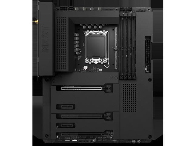 NZXT N7 Z690 Gaming Motherboard  Intel Z690 LGA 1700(Intel 12th Gen), 4*DDR4/ PCIE4.0/ Wi-Fi 6E/ Type-C USB 3.0  ATX Intel Motherboard  N7-Z69XT-B1 (Black)