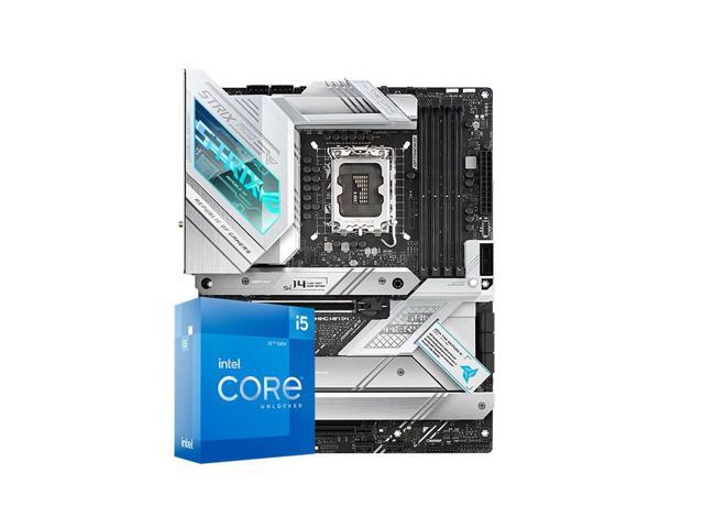 Intel Core i5-12400 - Core i5 12th Gen Alder Lake 6-Core 2.5 GHz LGA 1700  65W Intel UHD Graphics 730 Desktop Processor and ASUS ROG Strix Z690-A