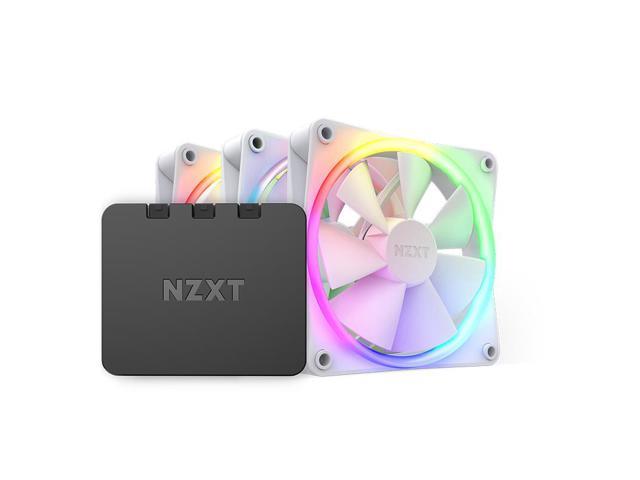 NZXT F120 RGB Fans - RF-R12TF-W1 - Advanced RGB Lighting Customization