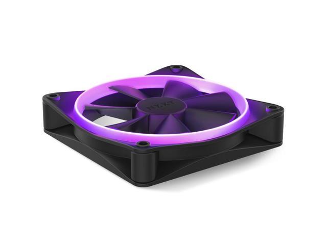 NZXT F120 RGB Fans - RF-R12TF-B1 - Advanced RGB Lighting