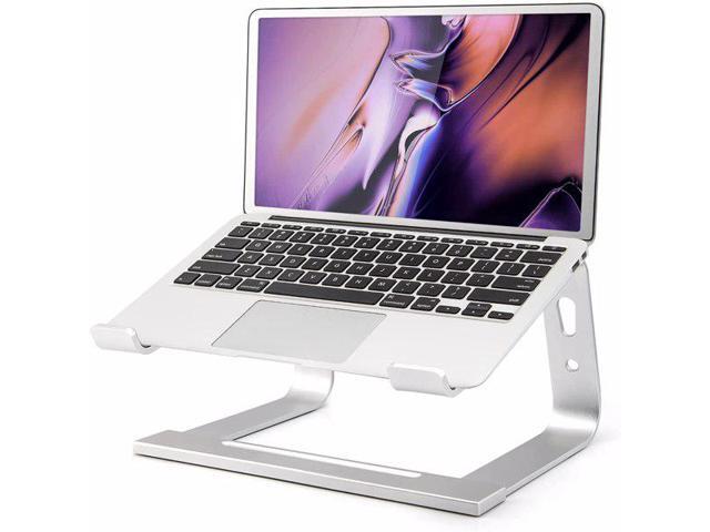 Laptop Stand, Computer Stand for Laptop, Aluminium Laptop Riser, Ergonomic Laptop Holder Compatible with MacBook Air Pro, Dell XPS, More 10-17 Inch Laptops Work from Home