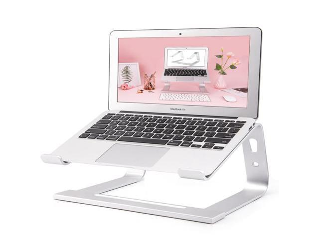 Laptop Stand, Computer Stand for Laptop, Aluminium Laptop Riser, Ergonomic Laptop Holder Compatible with MacBook Air Pro, Dell XPS, More 10-17 Inch Laptops Work from Home