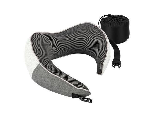 Arc Neck Pillow Buckle Gray