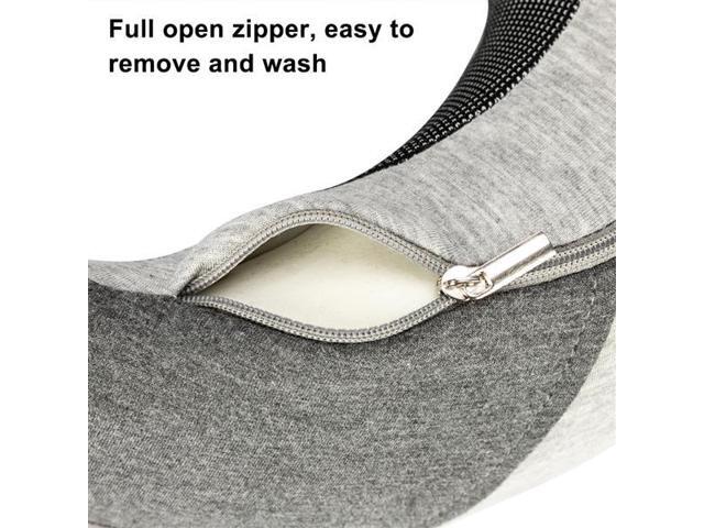 Arc Neck Pillow Buckle Gray