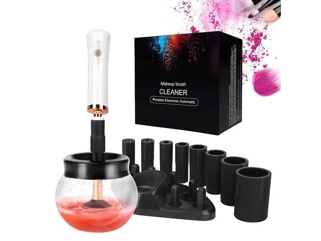 Fast Makeup Brush Cleaner & Dryer Machine 8 Collar Sizes Electric Spinner  Tool