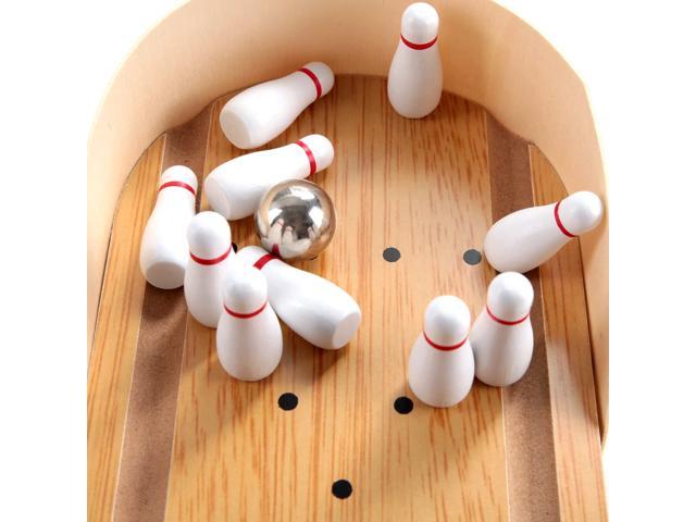 desktop bowling game set