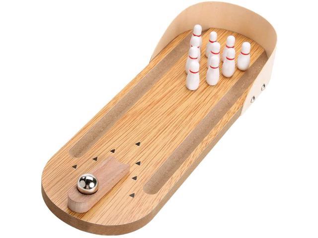 classic desktop bowling set