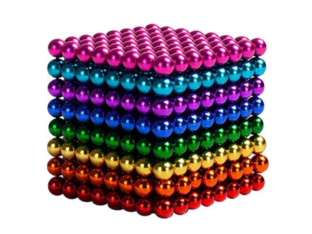 Coloful Magnet Balls Toy - 1000 PCS 5mm Magnetic Balls Cube Fidget ...