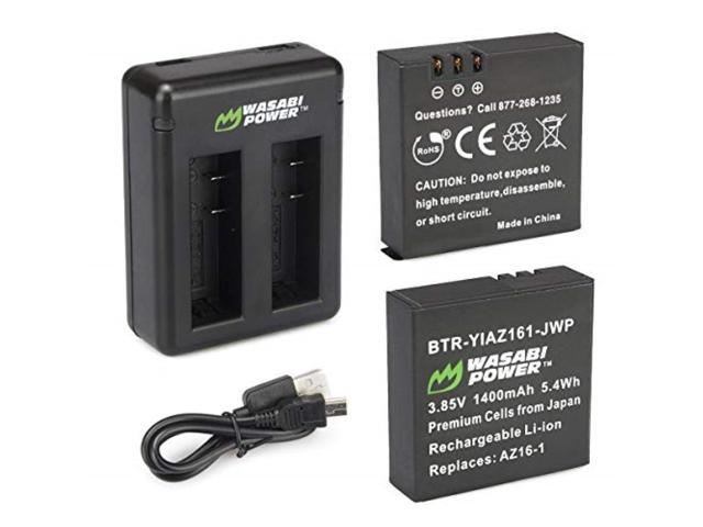 Wasabi Power Battery and Charger for Fujifilm NP-48 2-Pack 
