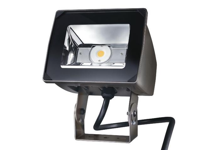 Lumark Night Falcon Small 150 Watt equivalent Outdoor Integrated LED Area Light, Trunnion Mounting, with Photo Cell5000 Lumens, Carbon Bronze