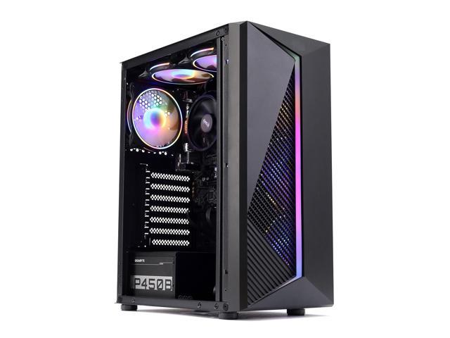 MXZ Gaming PC Desktop Computer, AMD Ryzen 5 5600G 3.6GHz, AMD Radeon ...