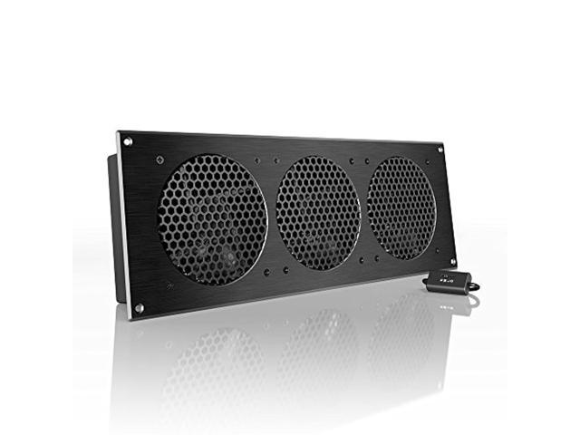 Ac Infinity Airplate S Quiet Cooling Fan System With Speed Control For Home Theater Av