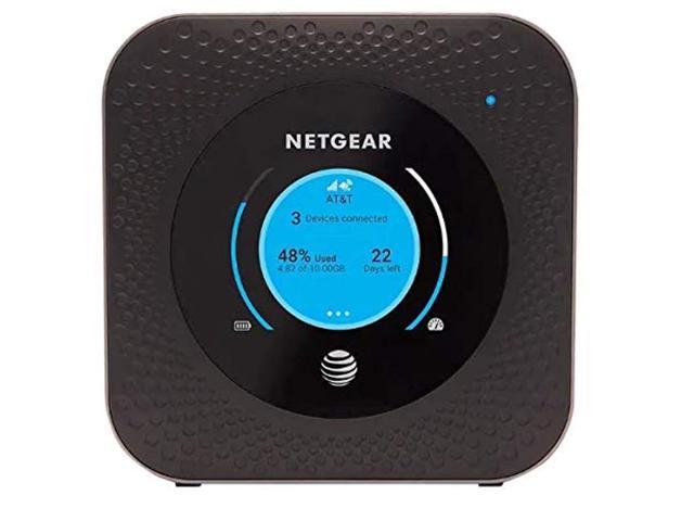 Renewed Netgear Nighthawk Mobile Hotspot Router MR1100 M1 4G Connect Multiple Devices AT&T GSM Locked Service Only 