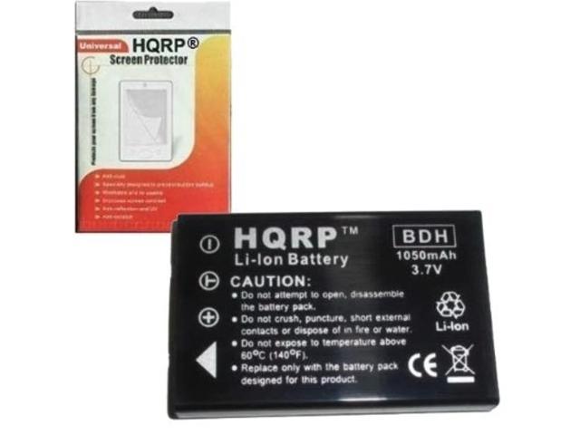 hqrp battery for hp photosmart r927, r937, r967 digital camera plus hqrp screen protector - Newegg.com