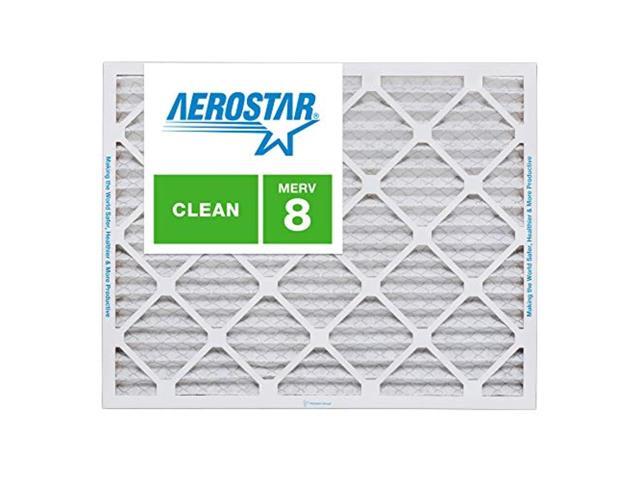 Made in The USA Box of 6 12 x 24 x 4 Aerostar 12x24x4 MERV 13 Pleated Air Filter