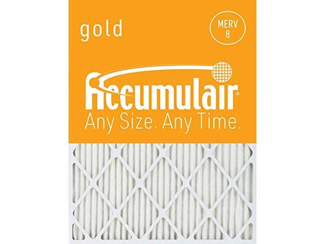 4 pack Accumulair Emerald MERV 6 Air Filter/Furnace Filters 