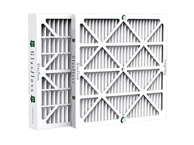 1" Inch Glasfloss ZL MERV 10 Pleated Air Filters for AC & Furnace 6 Pack 