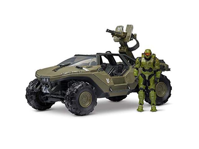 Photo 1 of halo 4" ?world of halo? deluxe vehicle and figure pack - warthog with master chief