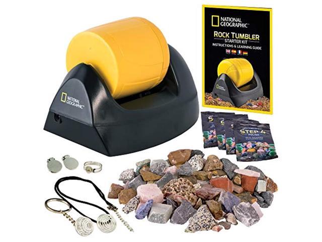 Details about   Rock Tumbler Starter Kit Comes with Everything You Need Create Polished Stones 