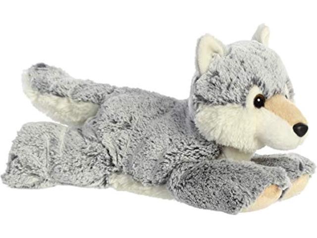 Photo 1 of Aurora® - Medium Gray Flopsie - 12" Winter Wolf - Adorable Stuffed Animal