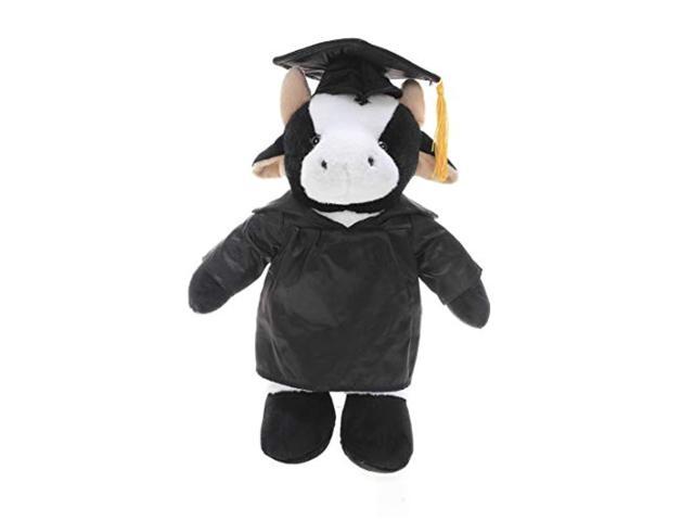 graduation cow plush