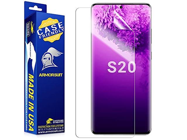 ArmorSuit MilitaryShield Screen Protector Designed for Samsung Galaxy S20 / Galaxy S20 5G (6.2")(Case Friendly) Ultrasonic Fingerprint Compatible Anti-Bubble HD Clear Film