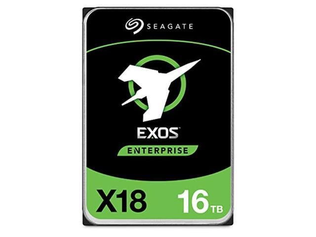 Seagate Exos 16TB Enterprise HDD X18 SATA 6Gb/s 512e/4Kn 7200 RPM