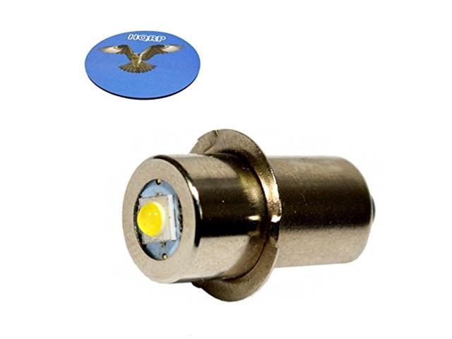 HQRP High Power Upgrade Bulb 3W LED 180LM 6-24V for Ryobi FL1800