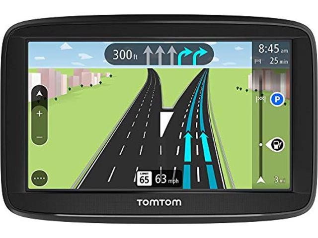 tomtom via 1525se 5 inch gps navigation device with free traffic, free maps of the us, advanced lane guidance and spoken turn-by-turn directions