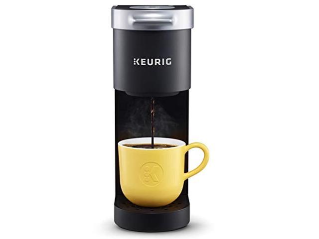 keurig k-mini coffee maker, single serve k-cup pod coffee brewer, 6 to 12 oz. brew sizes, matte black