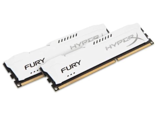 HyperX FURY 16GB Kit DDR3 CL10 DIMM - White (HX318C10FWK2/16) Newegg.com
