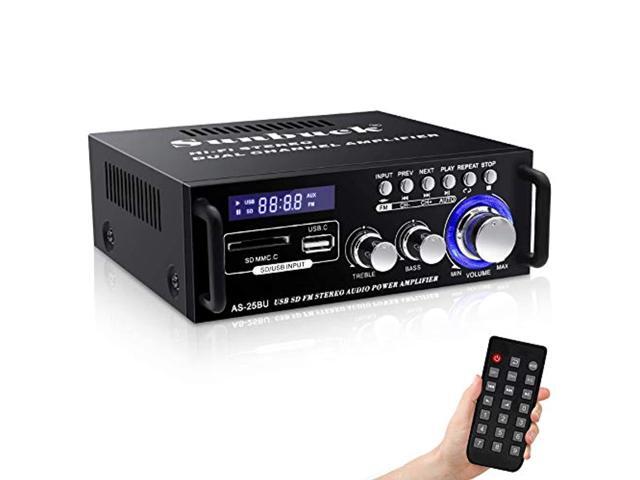 TC-Home Power Mixer Professional 4 Channel with USB Bluetooth 180W RMS 110V 
