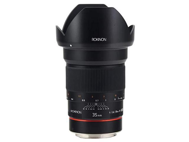 Rokinon 35mm F/1.4 AS UMC Wide Angle Lens for Nikon with Automatic Chip  RK35MAF-N - Fixed