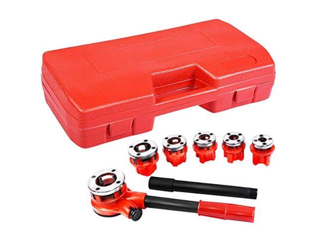 goplus ratchet pipe threader kit 