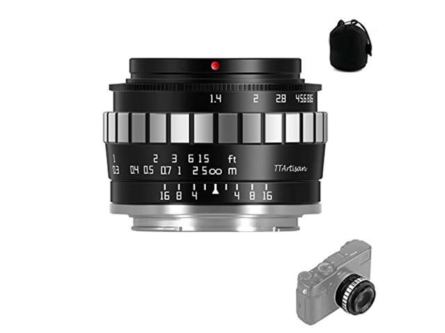 TTArtisan 23mm F1.4 APS-C Lens Compatible with Fuji X-Mount Mirrorless Cameras Lens for X-A1、X-A10、X-A2、X-A3、X-A5、X-A7、X-M1、X-M2、X-H1、X-T1、X-T10、X-T2 、X-T20、X-T3、X-T4、X-T100、X-T200、X-T30、X-PR01 