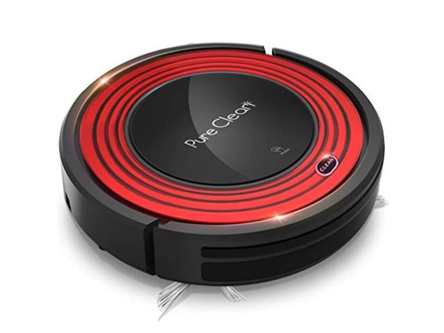 Photo 1 of (Parts Only)robot vacuum cleaner and dock - 1500pa suction w/ scheduling activation and charging dock - robotic auto home cleaning for carpet hardwood floor pet hair & allergies friendly - pure clean pucrc95