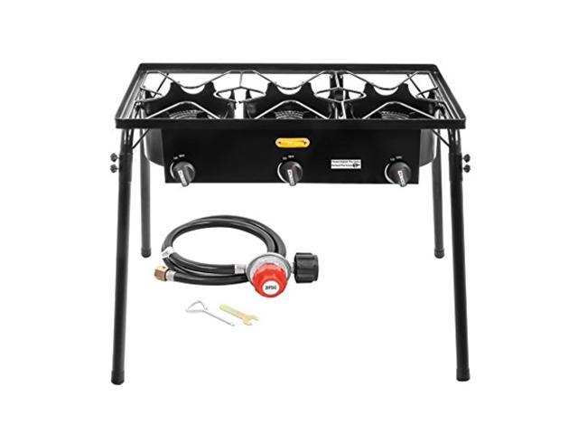 three burner outdoor cooker