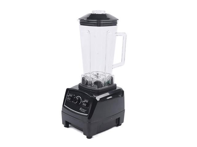 bpa free 3hp 2200w heavy duty commercial grade blender mixer juicer commercial  smoothie blender 2l / 2000cc (black) 