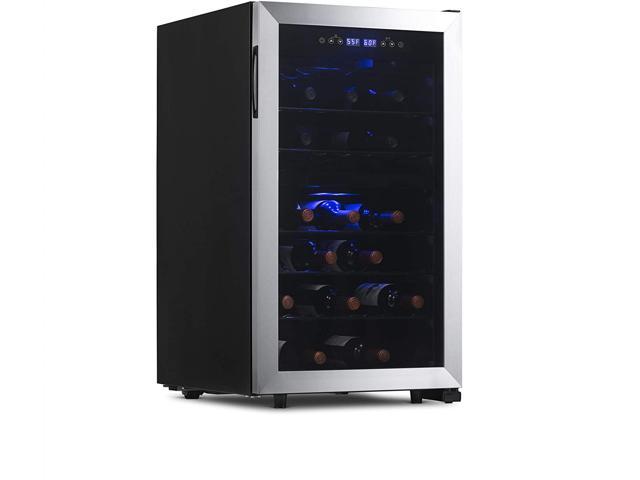 NewAir Wine Cooler and Refrigerator | 43 Bottle Capacity | Freestanding ...