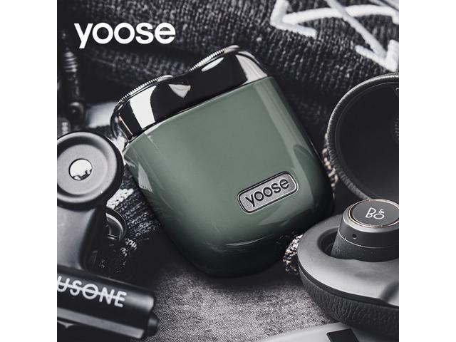 Yoose Electric Shaver IPX6 Full Body Waterproof Type-c Fast Charging Portable Compact Mini Men's Electric Shaver Facial Trimmer A Gift for Boyfriend