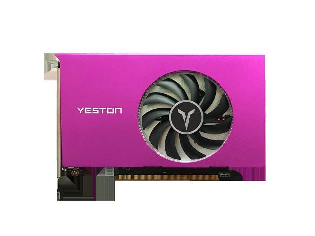 Yeston Radeon RX 550 4GB GDDR5 1183MHz 512processors video cards PCIExpress 3.0 DirectX12 Single Slot 4*HDMI compatible graphics card of Desktop