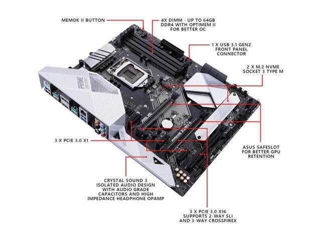 Used Like New Asus Prime Z390 A Lga 1151 300 Series Intel Z390