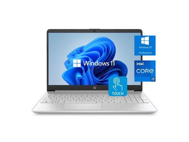 HP Newest Business Laptop, 15.6" FHD Touchscreen, Intel Core i7-1165G7 Processor, 16GB DDR4 RAM, 512GB PCIe SSD, Webcam, USB-C, Wi-Fi 6, Backlit Keyboard, Fingerprint Reader, Windows 11 Pro, Silver
