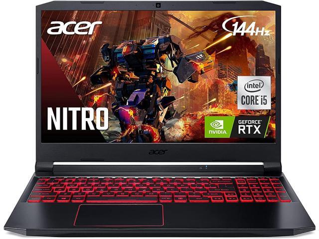 Acer Nitro 5 Gaming Laptop, 15.6" Full HD Display, Intel Core i5-10300H Processor, NVIDIA GeForce RTX 3050, 16GB RAM, 1TB PCIe NVMe SSD + 1TB HDD, Backlit Keyboard, Wi Fi 6, Windows 11 Home, Black