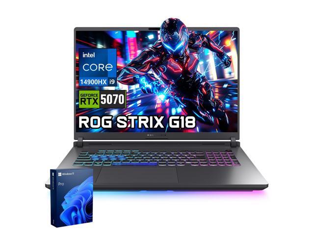 ASUS ROG Strix G18 Gaming Laptop, 18" FHD+ IPS Display, Intel Core i9-14900HX, GeForce RTX 5070, 32GB DDR5, 1TB SSD, 4-Zone RGB Backlit, HDMI, Wi-Fi