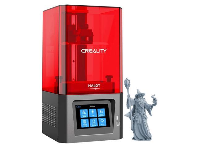 Creality Official HALOT-ONE (CL-60) Resin 3D Printer with Precise Intergral Light Source, WiFi Control and Fast Printing,Dual Cooling & Filtering System, Assembled Out of The Box