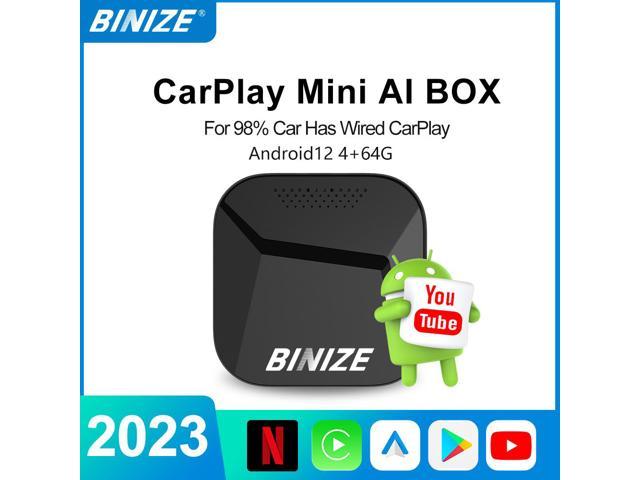 Binize Wireless CarPlay Android AUTO Multimedia Video Box 4G